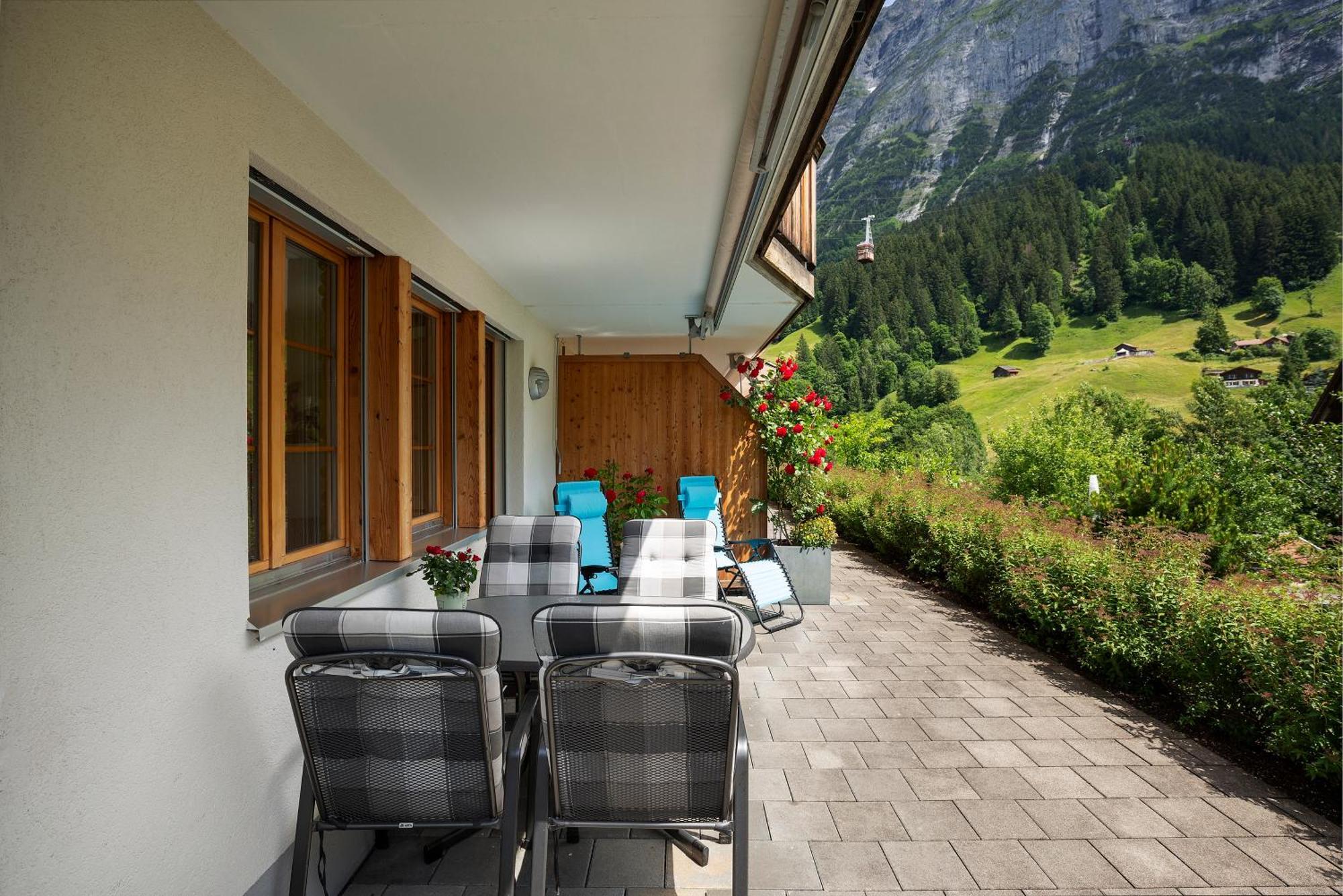 Chalet Pfingsteggblick กรินเดลวัลด์ ภายนอก รูปภาพ
