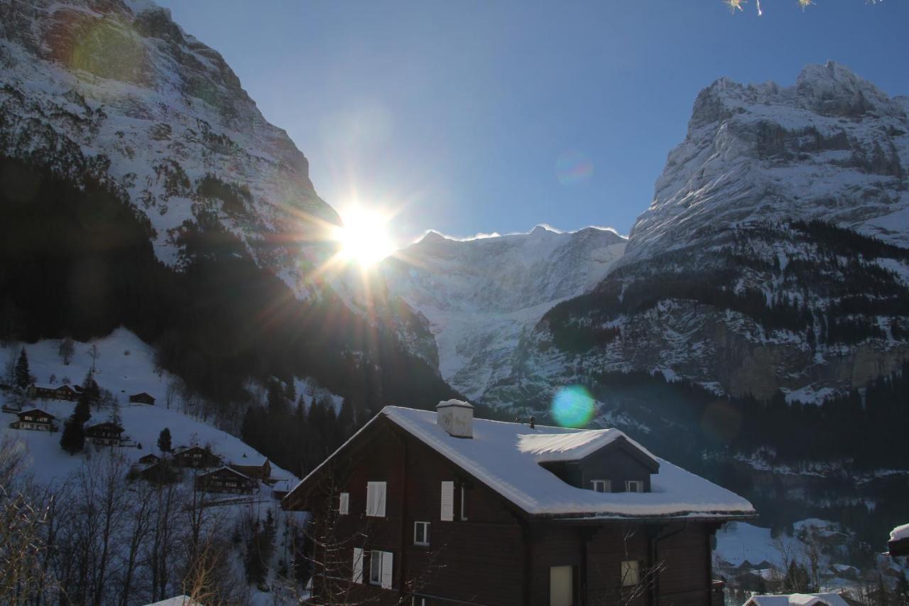 Chalet Pfingsteggblick กรินเดลวัลด์ ภายนอก รูปภาพ